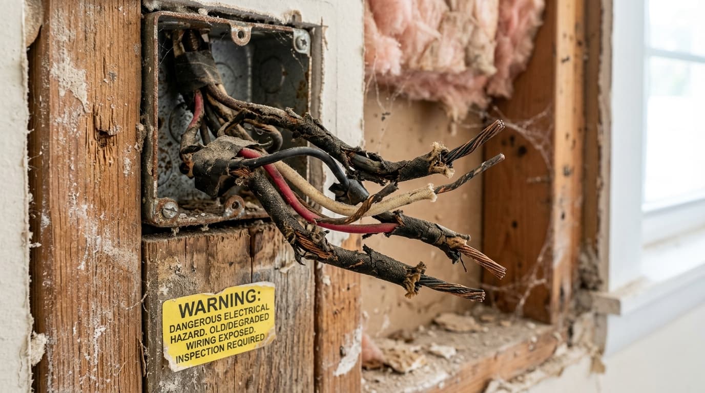 Warning Signs of Dangerous Old Wiring