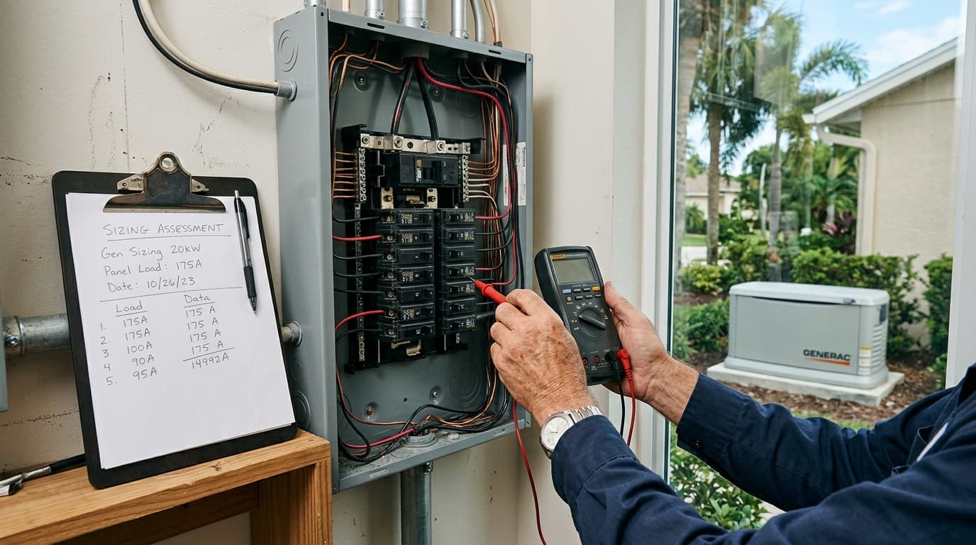 What Size Generator Does a Volusia Home Need?