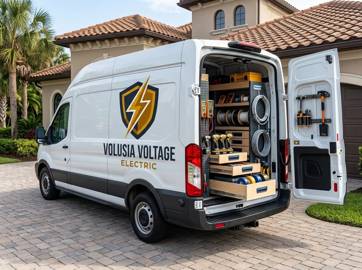 Licensed, insured, storm-ready Volusia Voltage Electric team